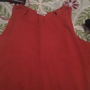 Lace Detail Business Casual Tanktop